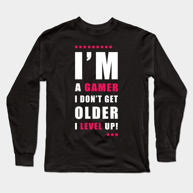 Level up! Long Sleeve T-Shirt by siddick49